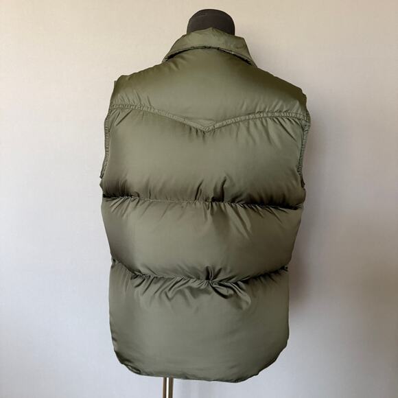 Womens Ralph Lauren Olive Green Down Puffer vest - army - military - size M - Picture 5 of 12